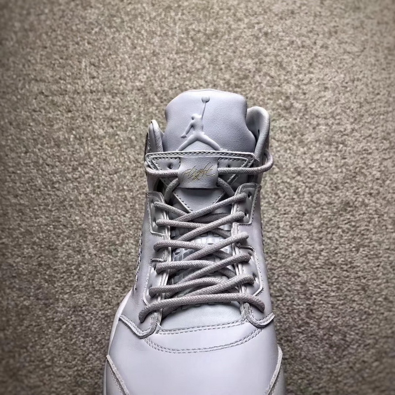 Authentic Air Jordan 5 Premium Pure Platinum